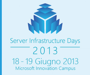 Server Infrastructure Days 2013 - Banner 300x250