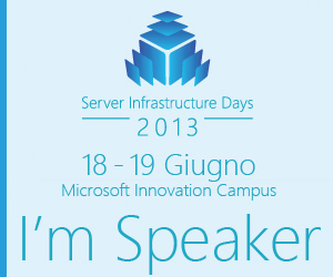 Server Infrastructure Days 2013 - Banner 300x250 Speaker